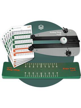 Adjustable Golf Putting System - Training Aid for Stroke Accuracy & Green